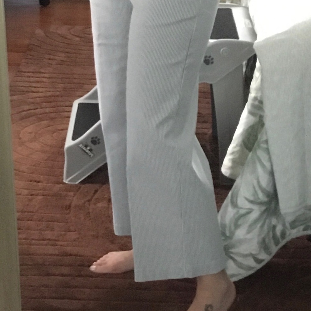 Jules & Leopold Light Blue Pinstripe women’s Chinos